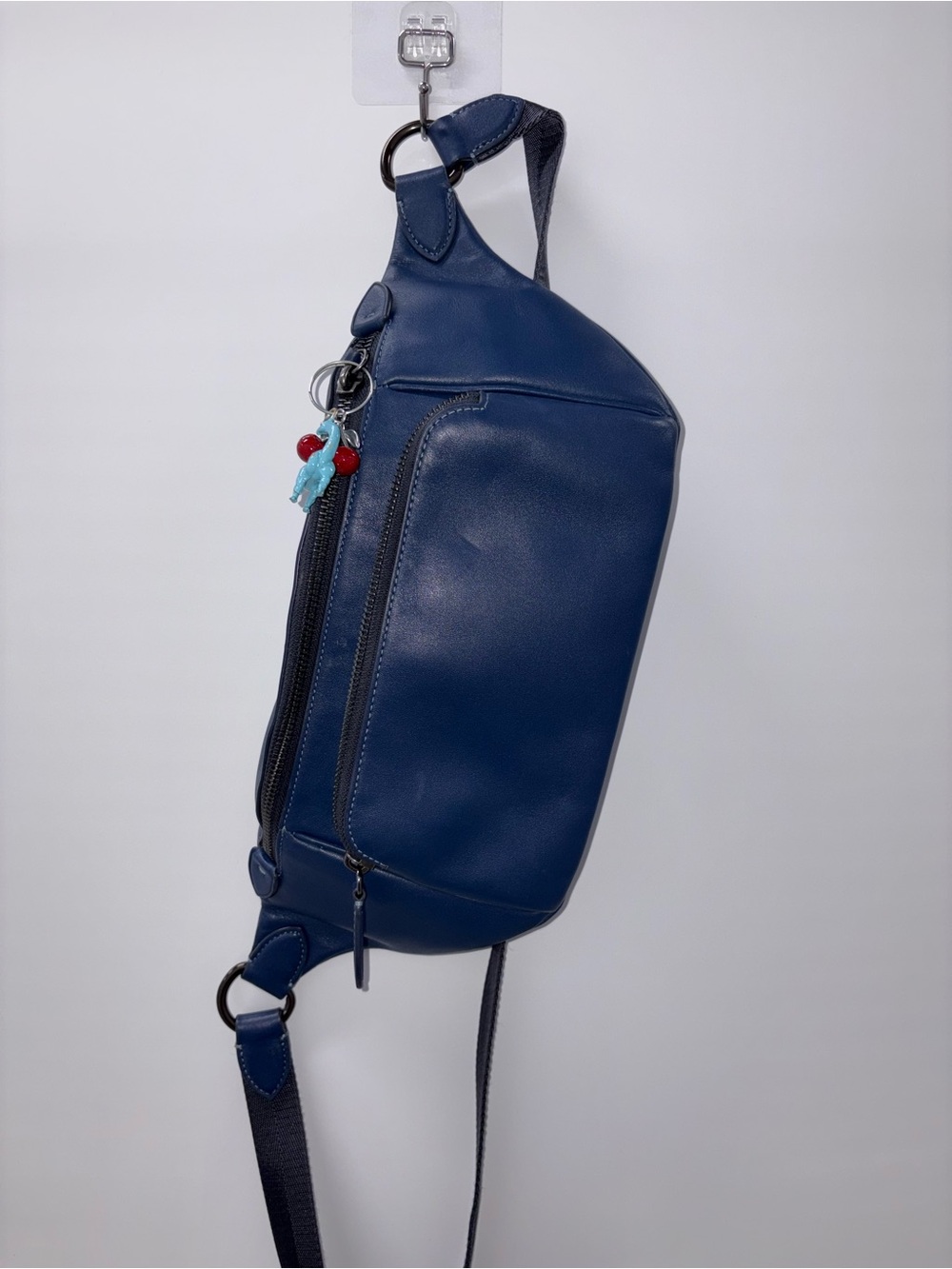 Deep blue Coach Warren Mini Belt Bag
